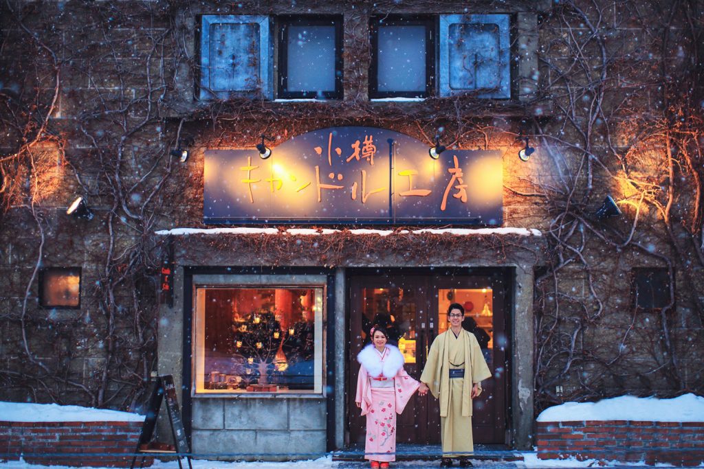 otaru winter pre wedding